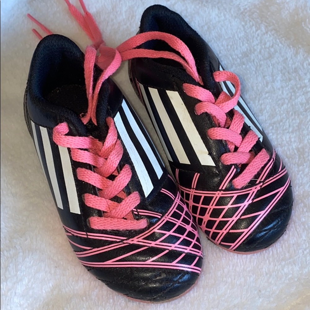 Adidas TRX FG Girls Soccer shoes.